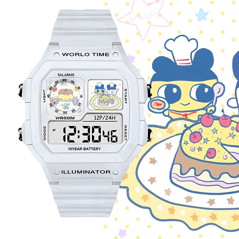 Smartwatch Watch Accessories - Reloj Electrónico Inteligente Tamagotchi Big Mouth