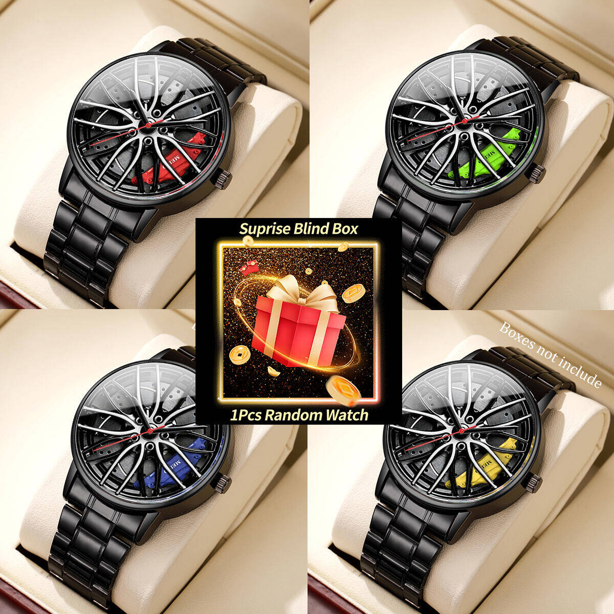 Accessories With Watch - Reloj misterioso sorpresa, caja ciega, relojes