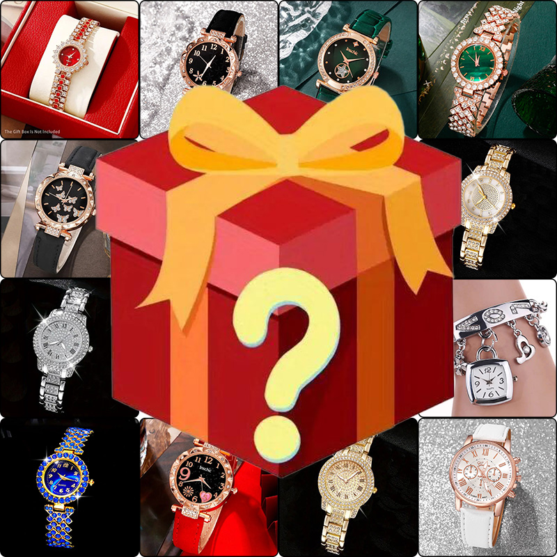 Accessories With Watch - 1 unidad, caja misteriosa sorpresa con