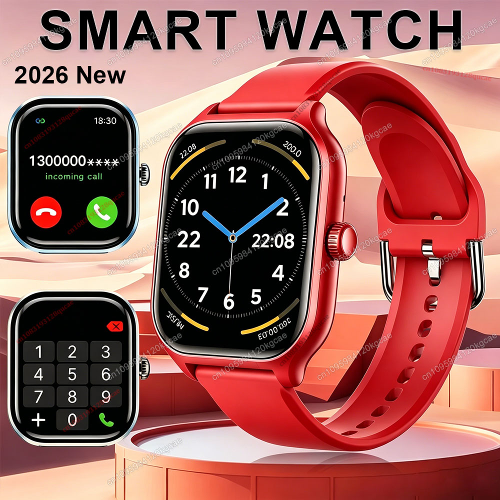 Smartwatch X12 - Reloj Inteligente 2026 con Bluetooth, Recordatorio