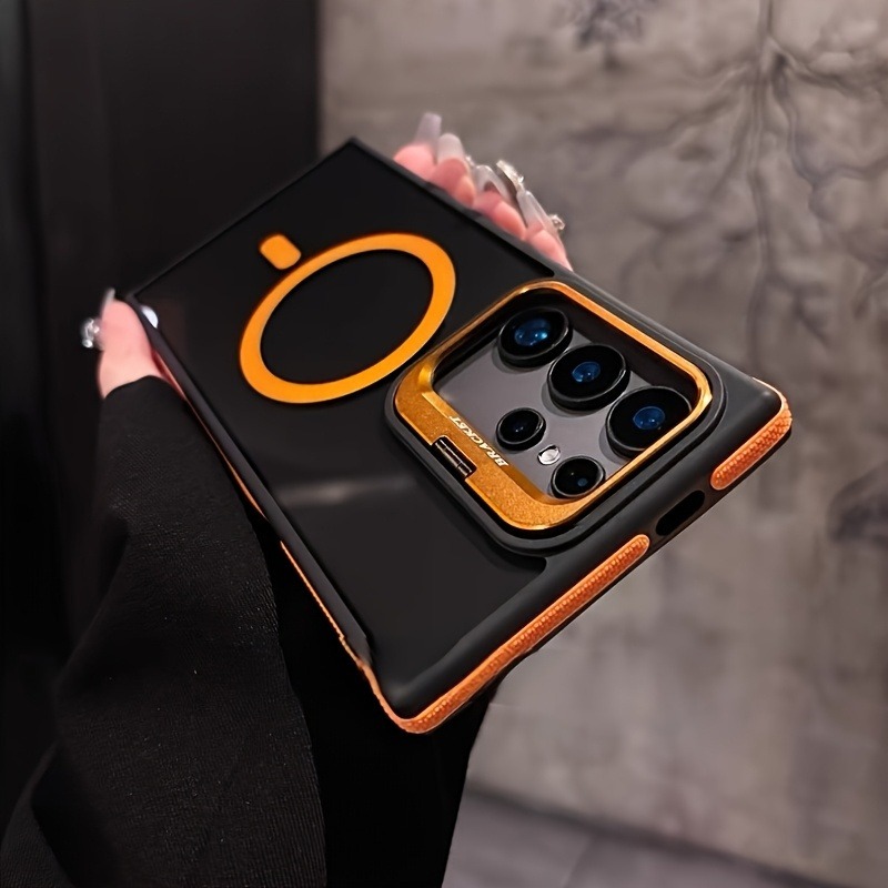 Magnetic Charging Stand - Funda Magnética de Lujo con Soporte
