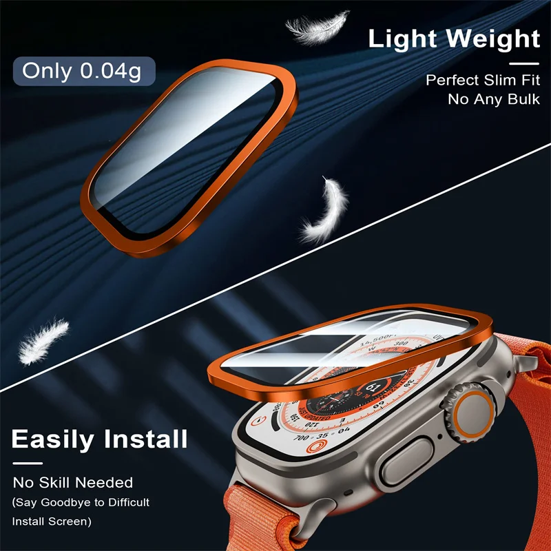Vidrio templado para Apple Wat - Smartwatch Watch Accessories reseña y precio