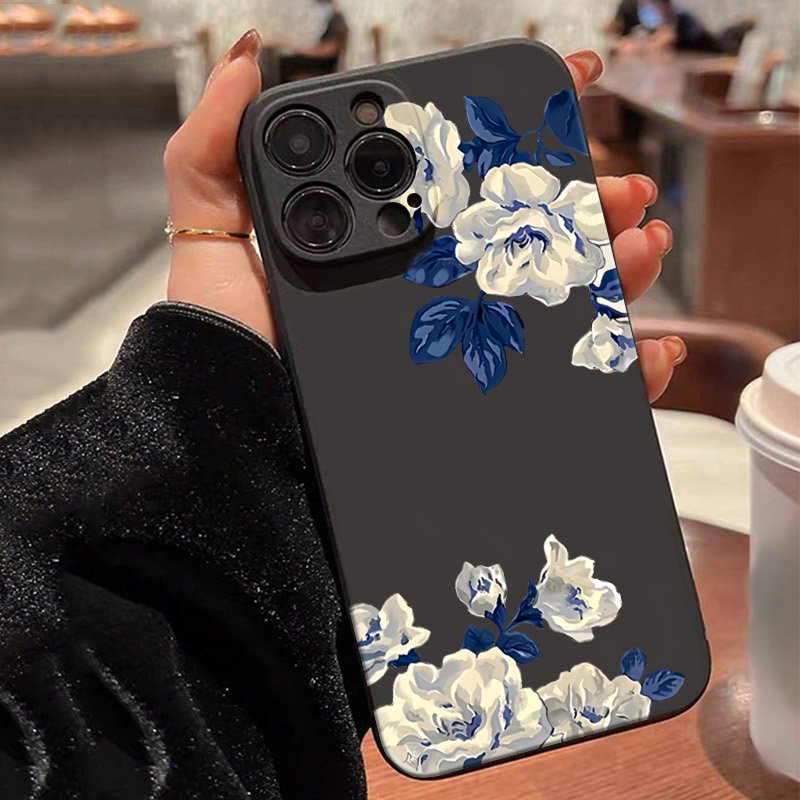 Funda de teléfono con flores a - Samsung Galaxy A55 reseña y precio